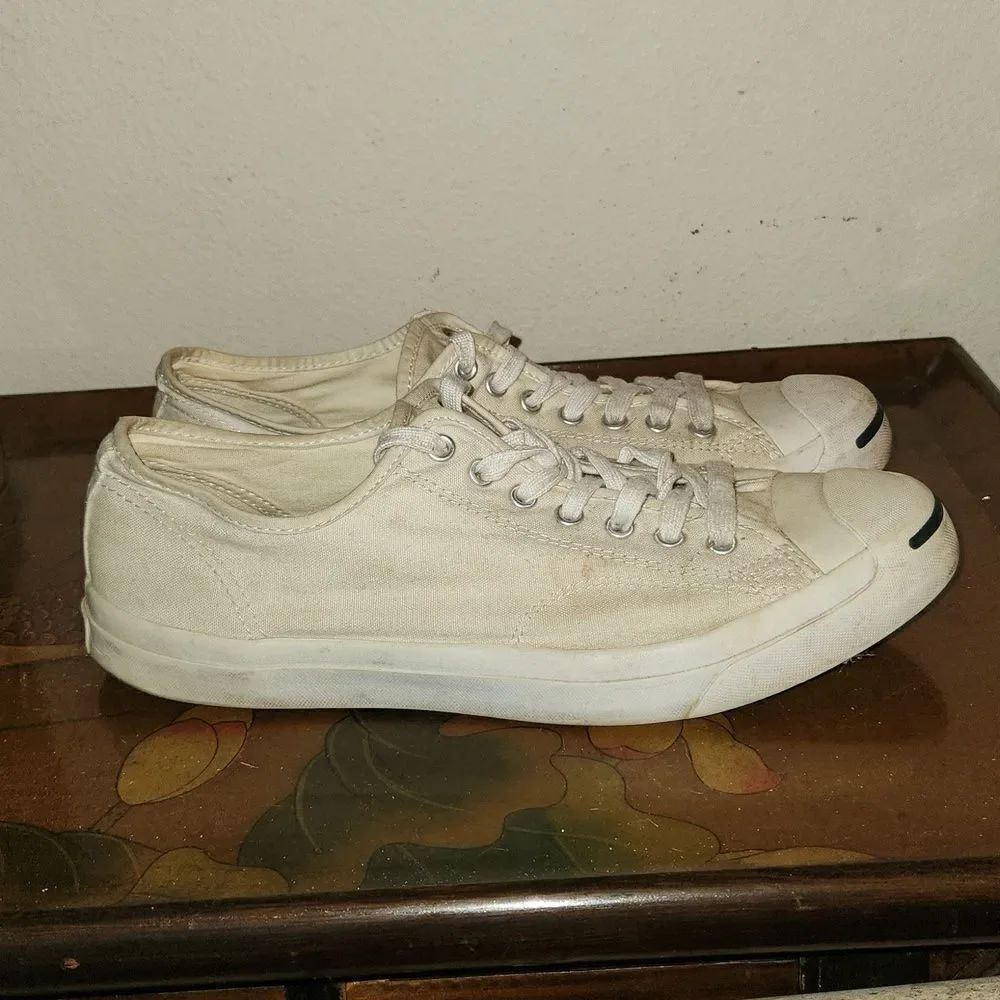 Converse Jack Purcell Canvas Shoes Unisex M 10.5 W 12